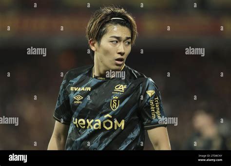 Keito Nakamura Of Reims During The French Championship Ligue 1 Football