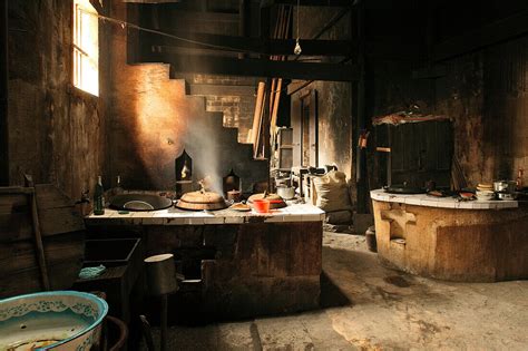 Interior View Of A Traditional Kitchen License Image 70057081