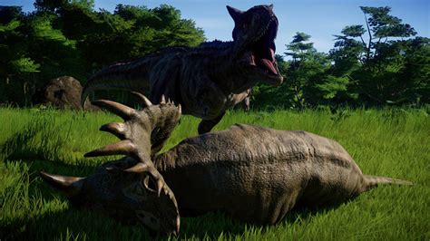 Jurassic World Evolution Carno Vs Sino 08 By Kanshinx3 On Deviantart