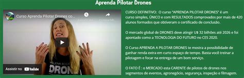 Curso De Piloto De Drones Onlinegr Tis Completo Curso B Sico