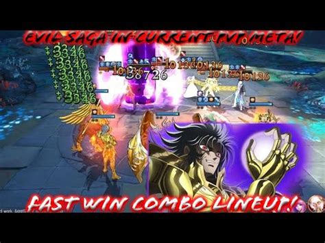 Saint Seiya Awakening KOTZ Evil Saga In Current PvP Meta Fast Win