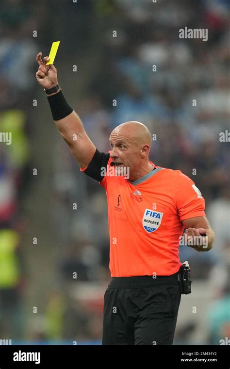 Lusail Qatar December Referee Szymon Marciniak During The Fifa