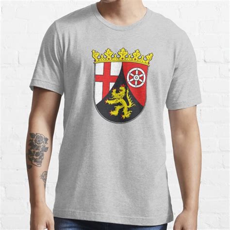 Rhineland Palatinate Coat Of Arms Germany T Shirt For Sale By Tonbbo