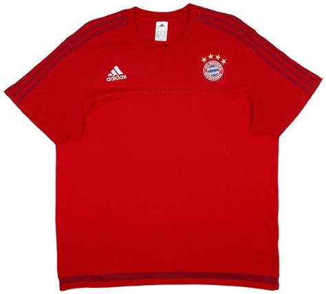 2015 16 Bayern Munich Adidas Cotton Tee 8 10 XXL