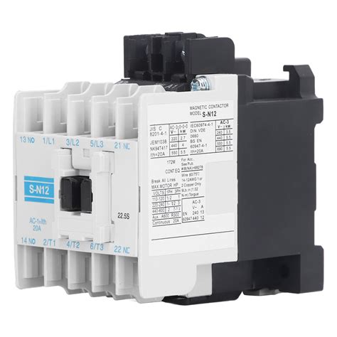 Ac Contactor High Sensitivity Industrial Electric Magnetic A Pole