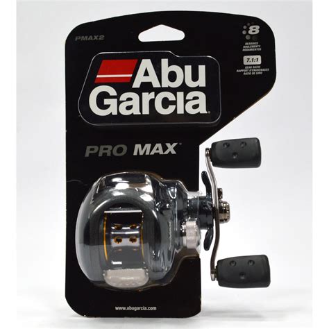 New Abu Garcia Bait Casting Fishing Reel Pro Max Pmax2 711 Ratio 8