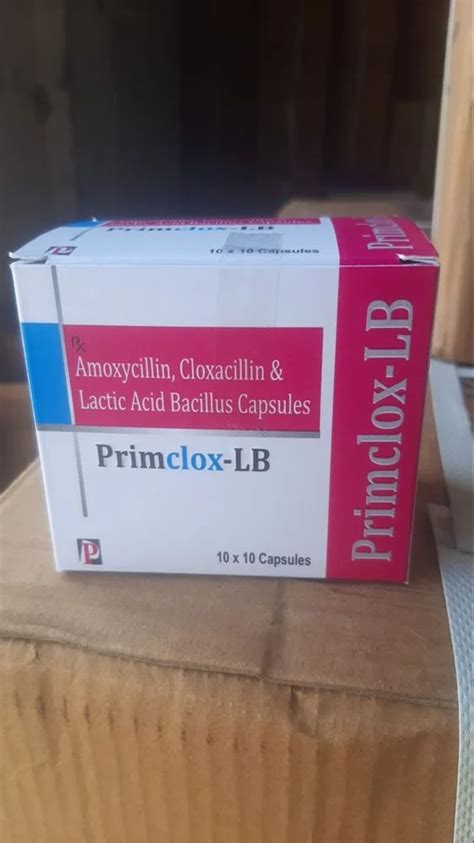 Amoxicillin 250 Cloxacillin Sodium 250mg Lactic Acid Bacillus 1 7