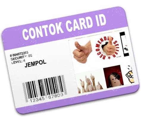 Cara Membuat Card Id Sp3 Rotan Mulya