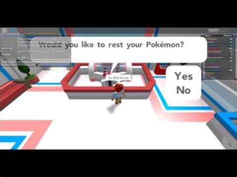 ROBLOX BRICK BRONZE How To Heal Your Pokemon Faster YouTube