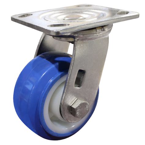 100mm Reb Poly Wheel 250kg Capacity Castor S4382 Richmond Wheel