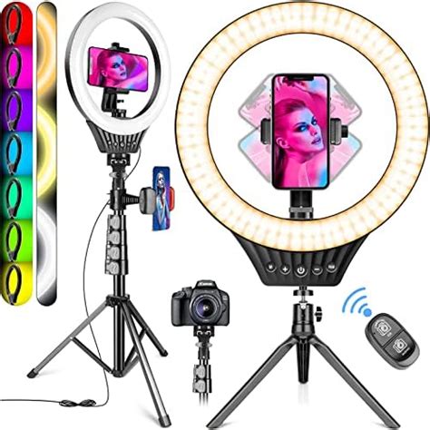 Ubeesize 10 Led Ring Light With Tripod Stand And Phone