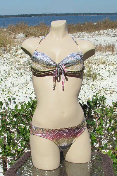 Organic Eco Friendly Hypoallergenic That 70s Chic Bikini Top Latex