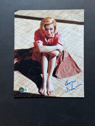 Angie Dickinson Hot Autographed Signed Classic Sexy 8x10 Photo Beckett Bas Coa Ebay