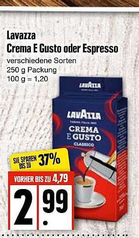 Lavazza Crema E Gusto Oder Espresso Angebot Bei Edeka