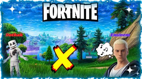 Live Fortnite Fr Ps Concert V Nement D Eminem Big Bang H