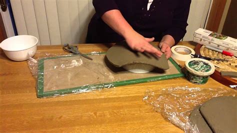 Using A Bowl As A Mold For Clay Slabs Youtube