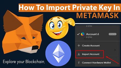 How To Import Private Key In Metamask Wallet Import Private Key YouTube