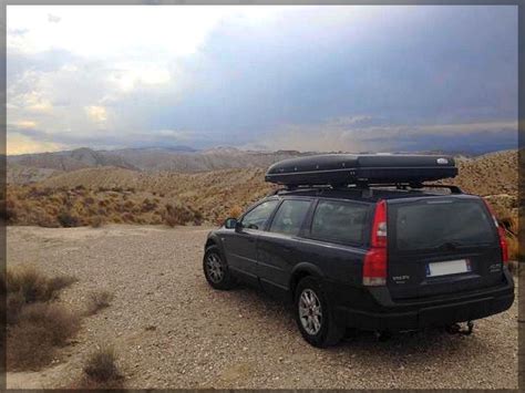 Volvo Xc70 Adventure Touring Bivouac Rooftop Tent Hussarde Quatro