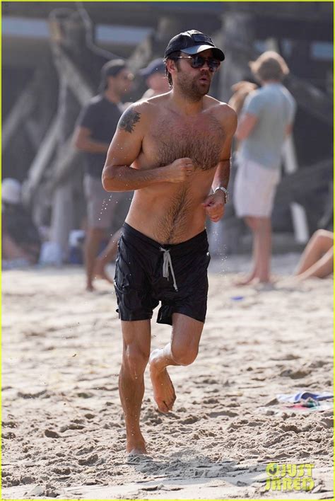 Photo Paul Wesley Looks Hot Going Shirtless At The Beach Photo Just Jared