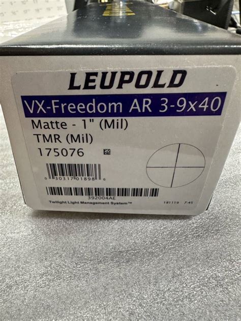 Yahooオークション Leupold リューポルド Vx Freedom Ar 3 9×40 Mat