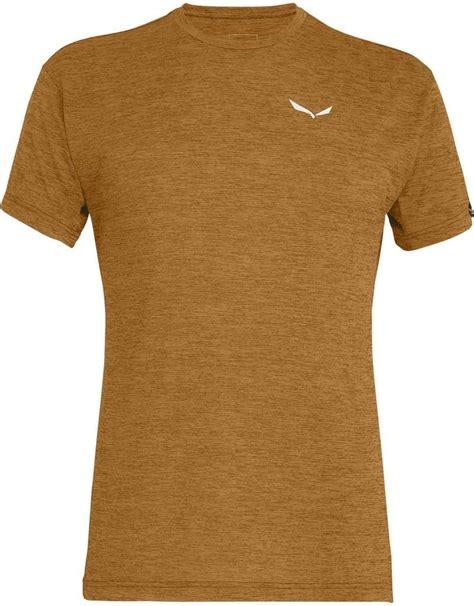 Salewa Koszulka Puez Melange Dry Ss Tee Golden Brown Ceny I Opinie