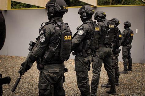 Brazilian Military Police Gate An Unit Specialized In Hostage Situations Within São Paulo’s