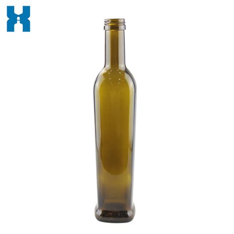 Amber Green 500ml 750ml Empty Square Shape Glass Wine Bottle China Glass Bottle And Vodka Bottle