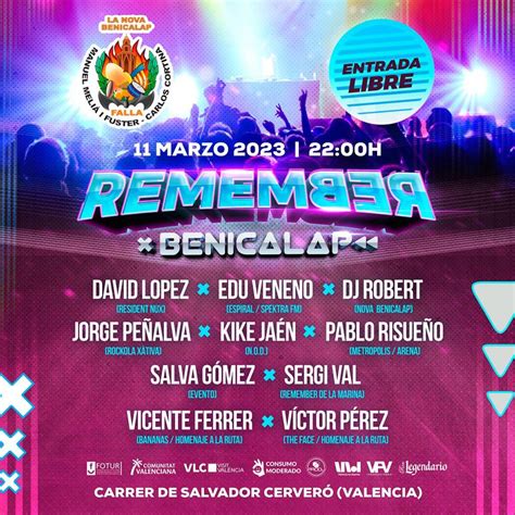 Remember Benicalap Entrada Anticipada