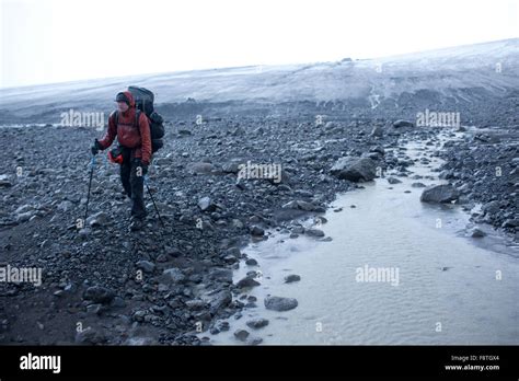 Hofsjokull Glacier in central Iceland Stock Photo - Alamy