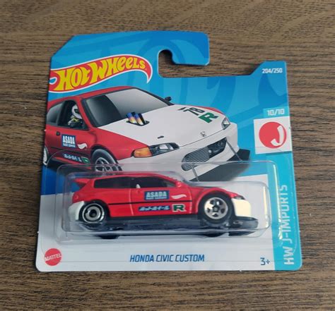 Honda Civic Custom Hot Wheels Aukro