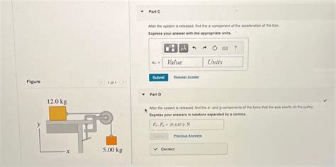 Solved A Kg Box Resting On A Horizontal Frictionless Chegg