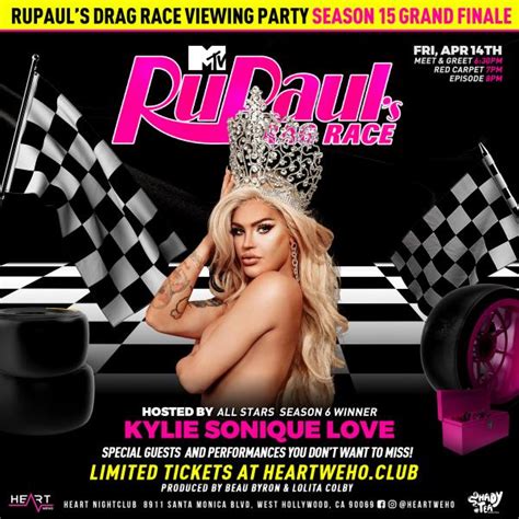 Buy Tickets To Rpdr Grand Finale W Kylie Sonique Love In West