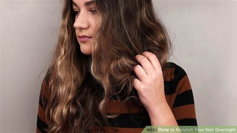 How To Scrunch Your Hair Overnight 15 Steps With Pictures