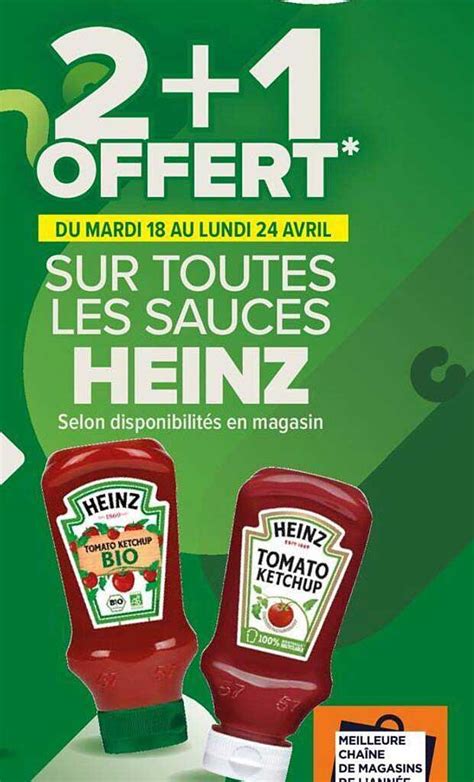 Promo Les Sauces Heinz Chez Carrefour Contact ICatalogue Fr