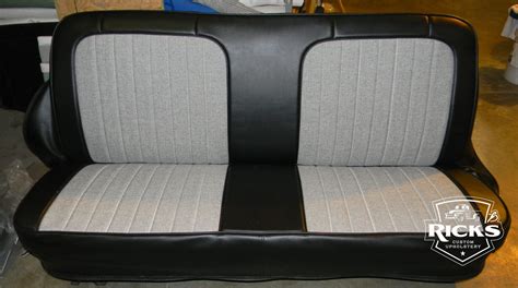 1972 Chevy Truck Houndstooth Bench Seat Covers Rick S Custom Upholstery