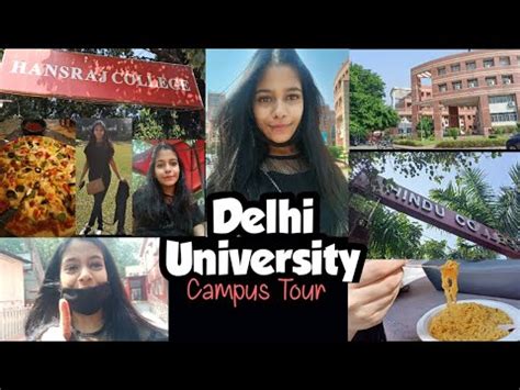 VLOG College TourDELHI UNIVERSITY CAMPUS TOUR DU North Campus Tour