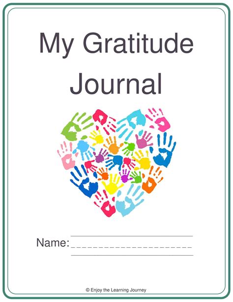 Free Printable Gratitude Journal Templates Pdf Word