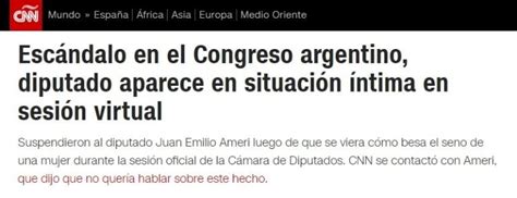 Así reflejó la prensa internacional la escena hot en Diputados MDZ Online