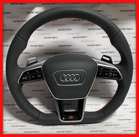 Volan Audi Rs S Sport Piele Perforata Full Audi A6 C8 A7 C8 A3 8v A4 B9