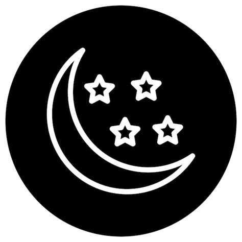 Premium Vector Half Moon Vector Icon Design Illustration