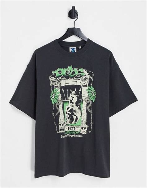 楽天市場送料無料 デウス エクス マキナ メンズ Tシャツ トップス Deus Ex Machina T shirt in black