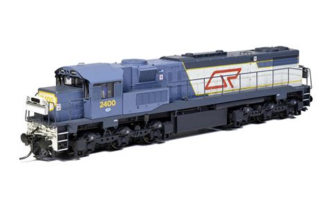 Southern Rail Qld Railways 2400 Class Q24 01 2400 Qr Blue Livery Hi Nose As Built 1977 1989 Ho