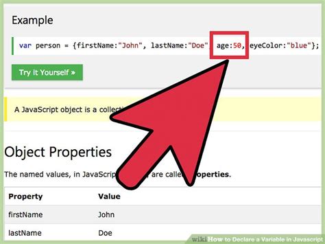 How To Declare A Variable In Javascript With Pictures Wikihow