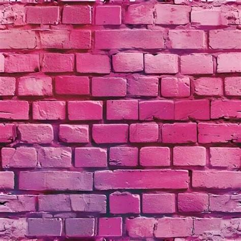 20x Hot Pink Brick Wall Peel And Stick Tiles Vinyl Sticker Bathroom