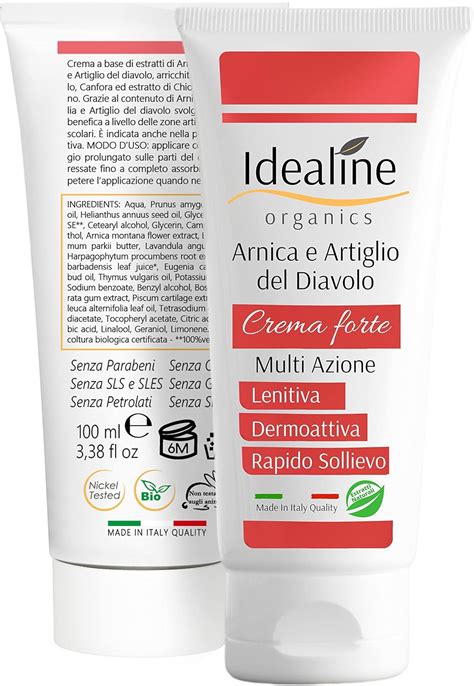 Arnica E Artiglio Del Diavolo Forte Pomata Concentrata Estratti