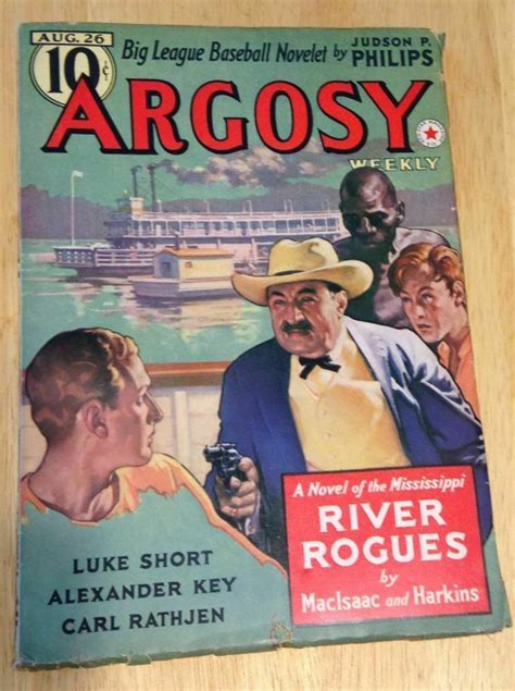 Argosy Weekly August 26 1939 Vol 292 No 6 By Argosy Cover By