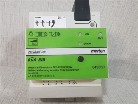 Used Merten Universal Dimming Actuator Orbit Surplus