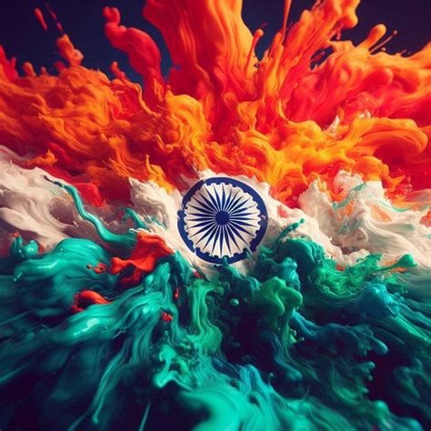 Tiranga abstract art : r/IndianArtAI