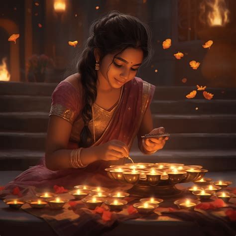 Download Diwali Festival Diya Royalty Free Stock Illustration Image