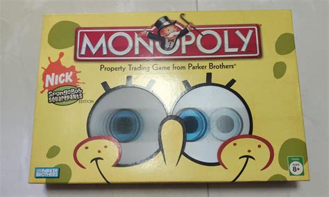 Monopoly spongebob Edition, Hobbies & Toys, Toys & Games on Carousell